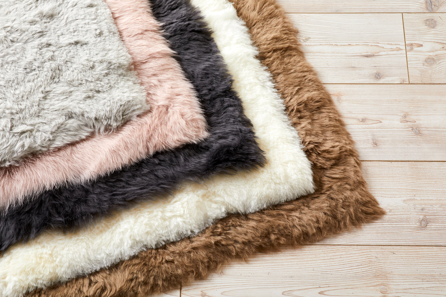 Ivory Shearling Yoga Mat - Quiet Luxury. Free next day UK shipping and Luxury Gift Box.