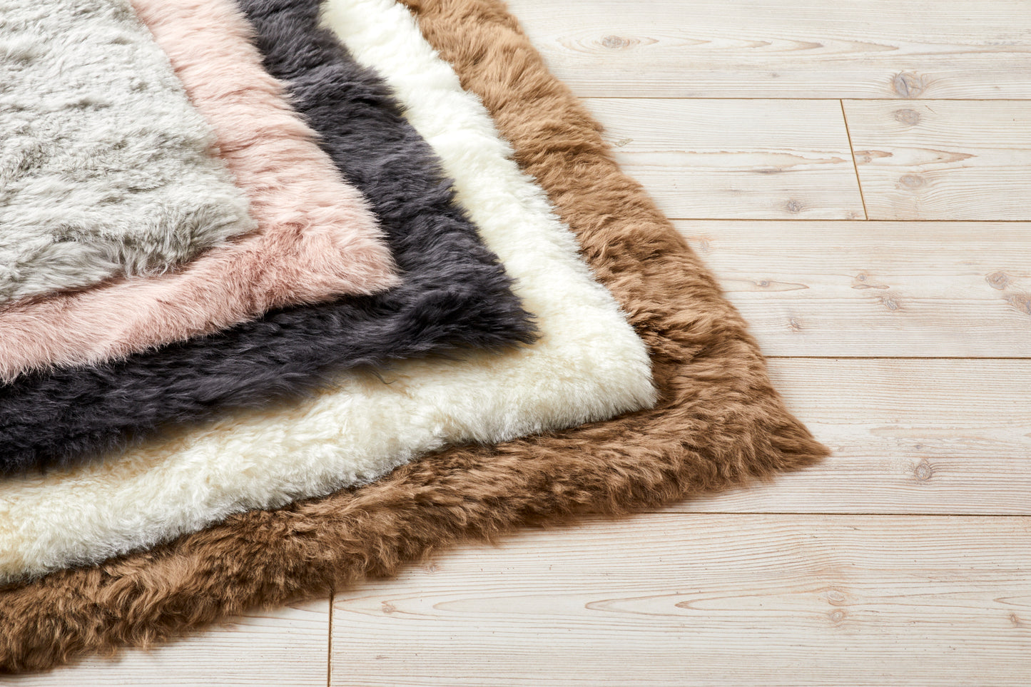 Ivory Shearling Yoga Mat - Quiet Luxury. Free next day UK shipping and Luxury Gift Box.